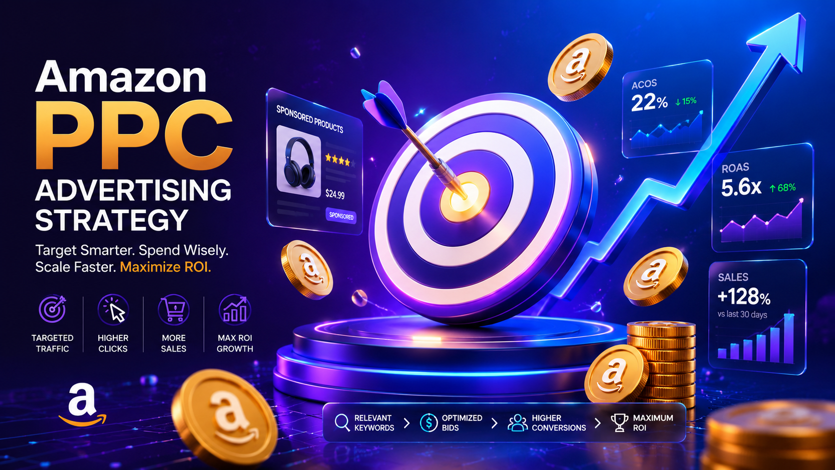 Amazon PPC Advertising Strategy Guide by KavaBD
