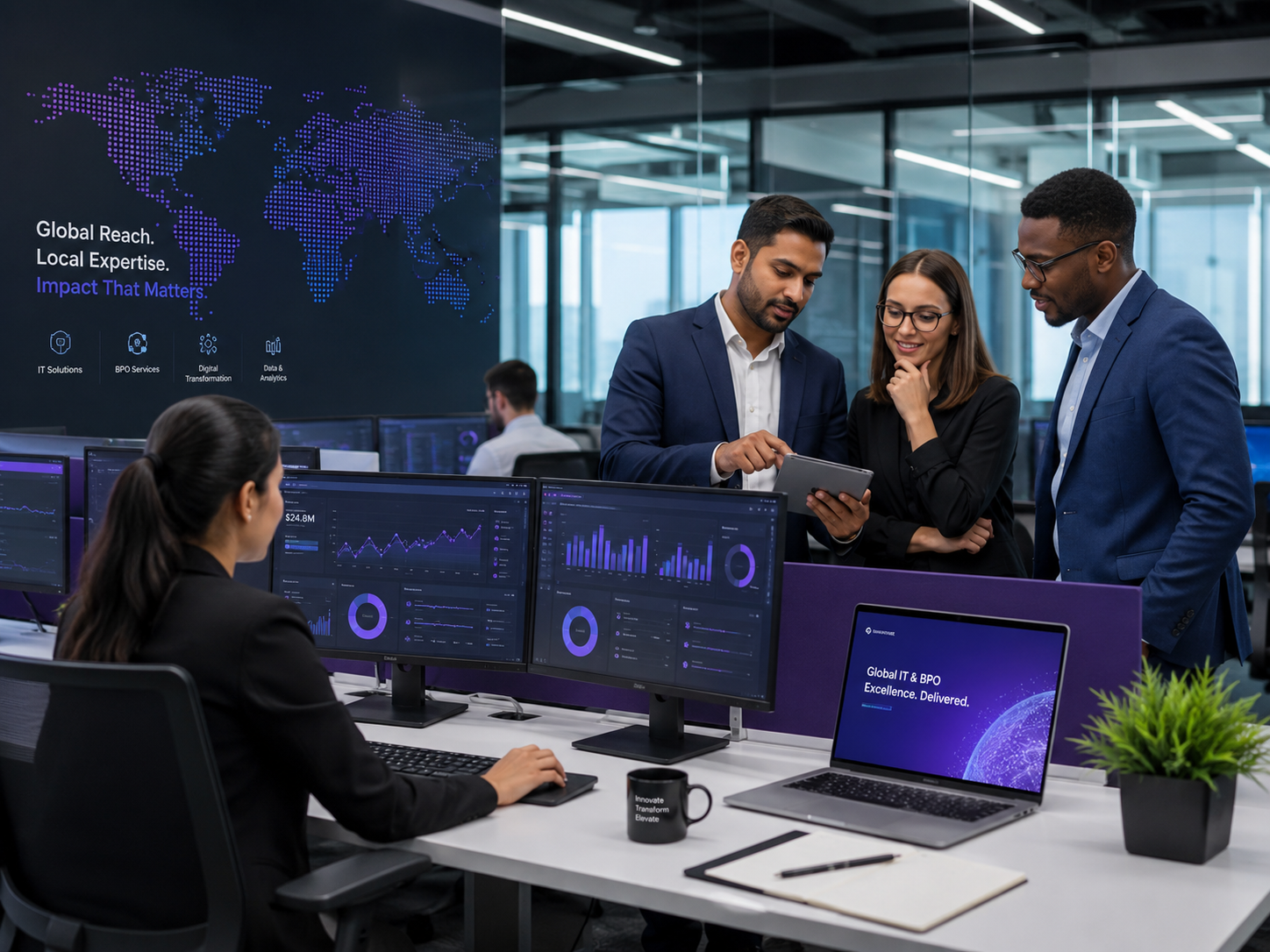 KavaBD Data Driven Digital Marketing and BPO Agency Global Team