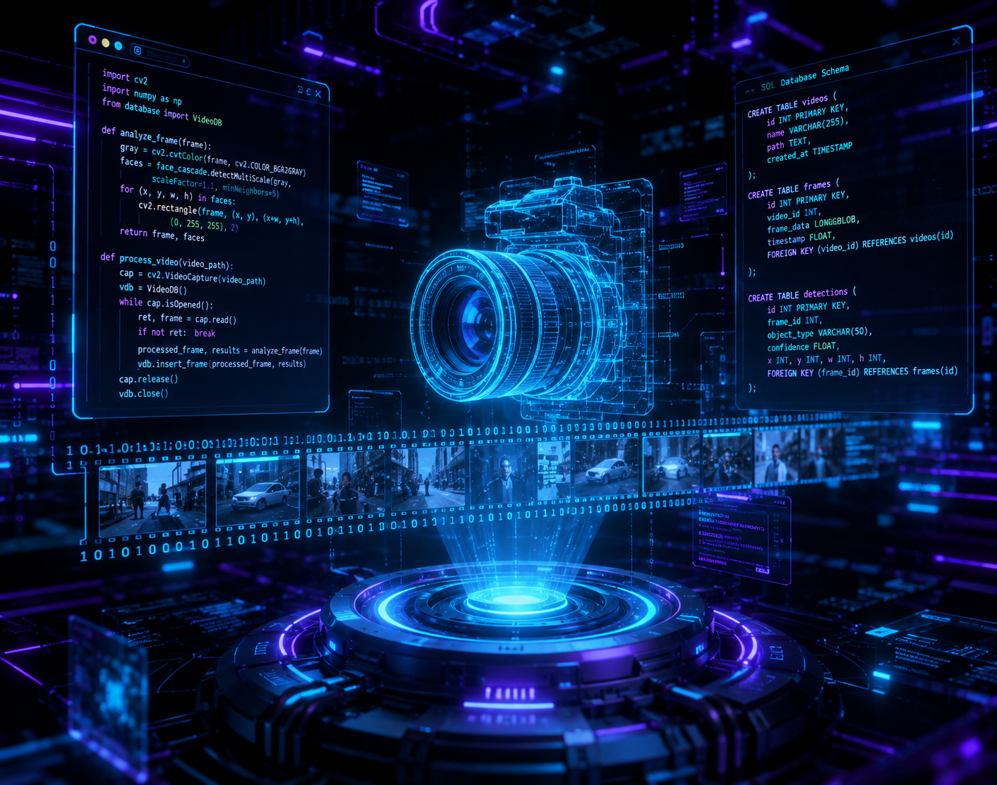 AI Image and Video Analysis Python Database KavaBD